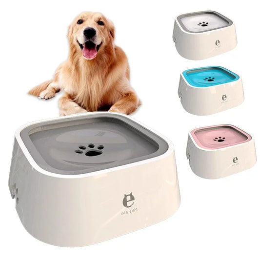 Dog and Cat Drinking Water Bowl Without Spill Drinking, Pet Floating Water Bowl.